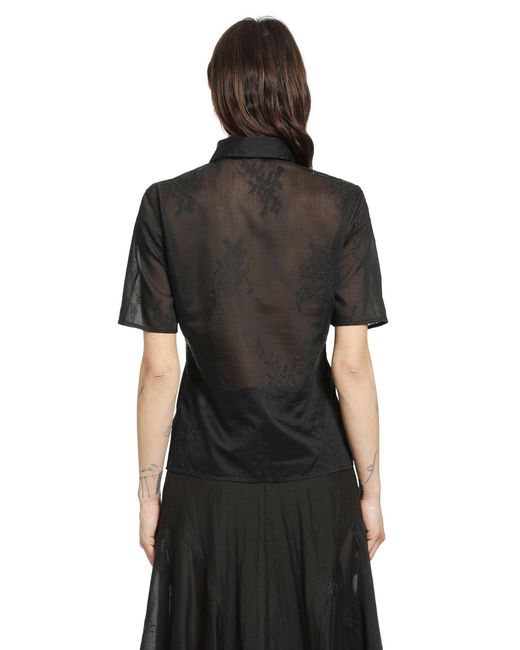 Our Legacy Black X-Ray Shirt