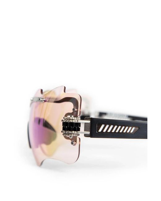 Kuboraum Metallic Mask E16 Sunglasses for men