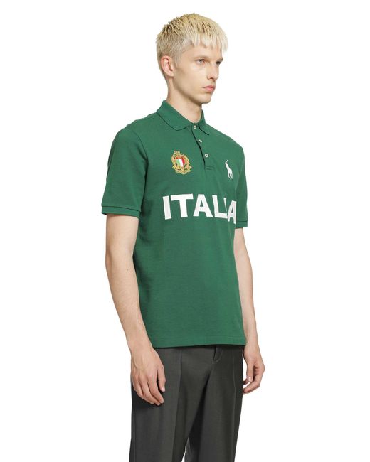 Polo Ralph Lauren Green Italia Polo for men