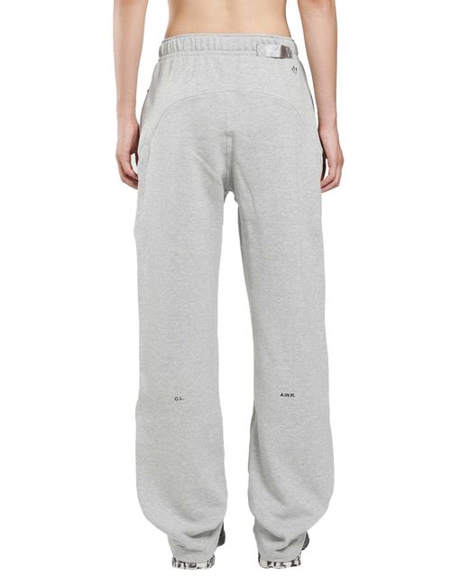 Nike Gray Nocta Fleece Open-Hem Sweatpants for men