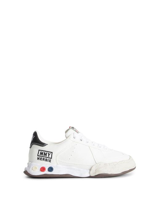 Maison Mihara Yasuhiro Men's White Herbie Og Sole Sneakers