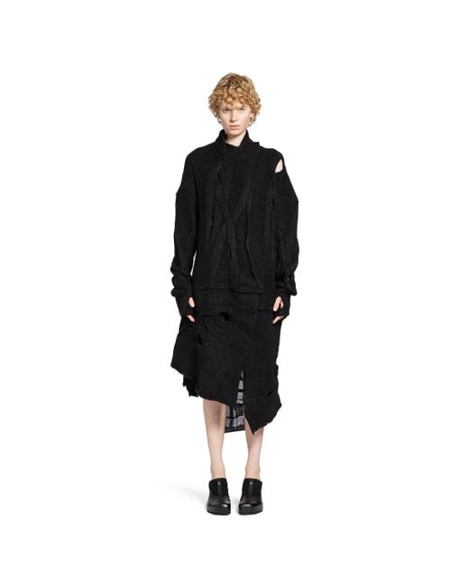 Halo Black Cables Coat