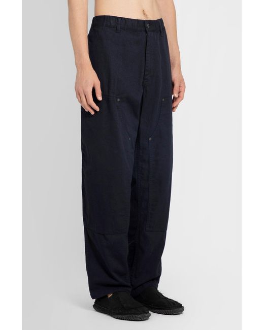 Yohji Yamamoto Blue Trousers for men
