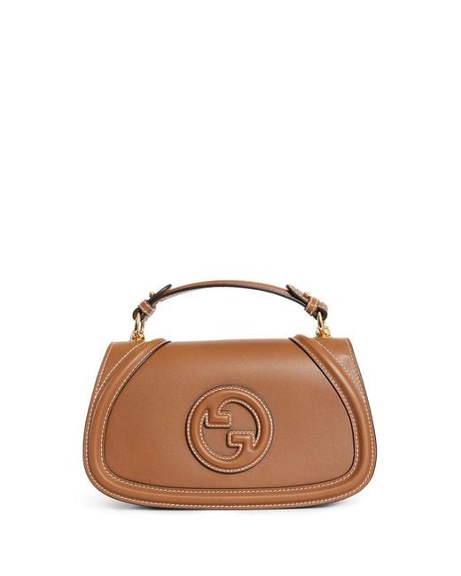 Gucci Brown Blondie Medium Top Handle Bag