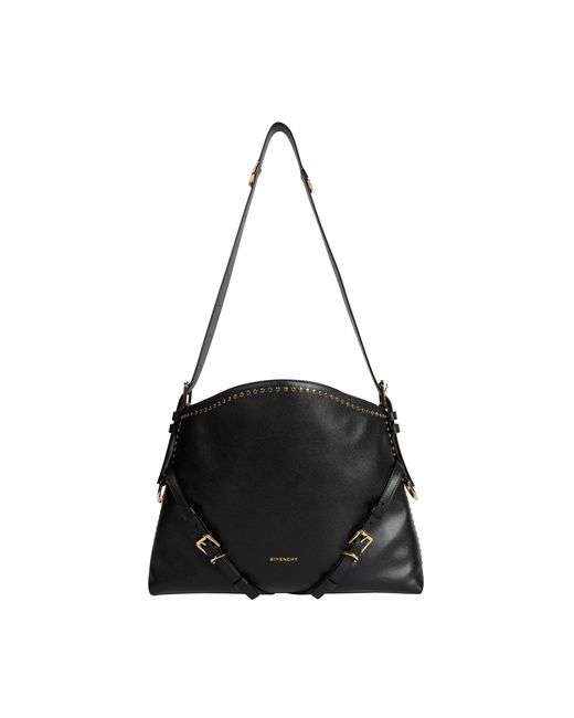 Givenchy Black Voyou Medium Bag