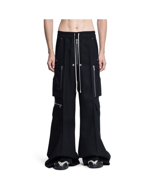 Rick Owens Black Concordians Cargobelas for men