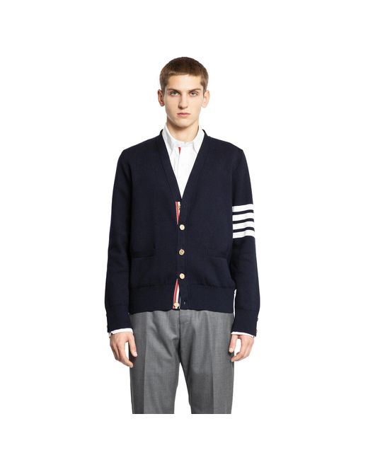 Thom Browne Blue Cardigan for men