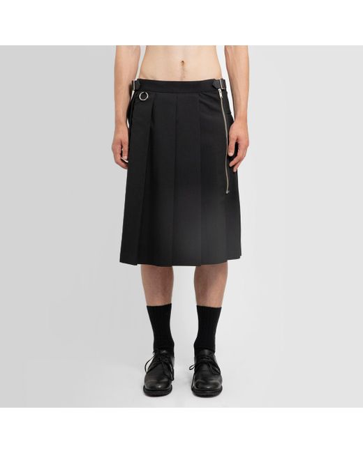 Undercover Black Skirts for men