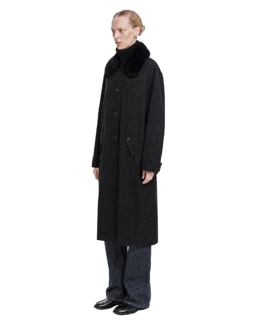 Our Legacy Black Tundra Coat
