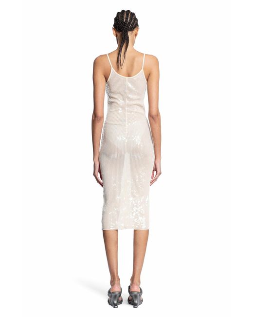 Rick Owens White Dresses