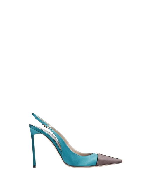 Tom Ford Blue Thea Slingback Pumps