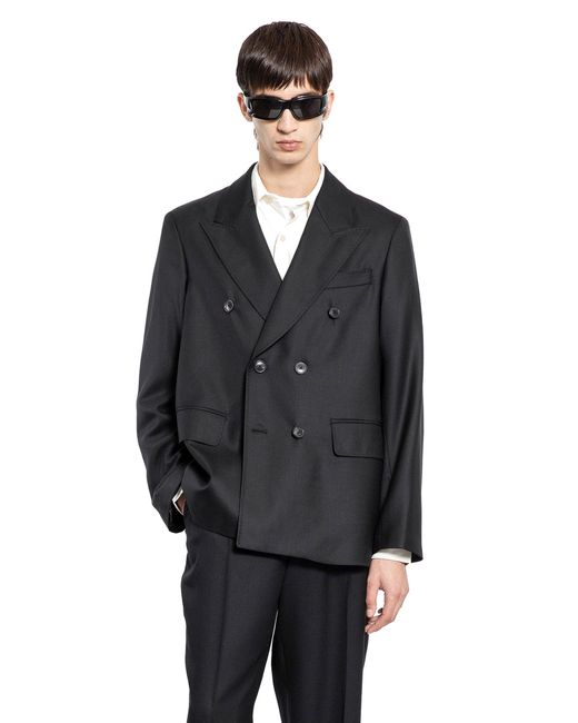 Our Legacy Black Unconstructed Db Blazer for men