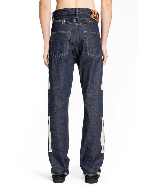 Kapital Blue Mexican Tuxedo Okagilly Jeans for men