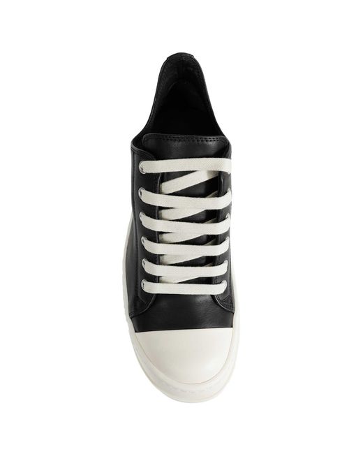 Rick Owens Black Tower Low Sneaks