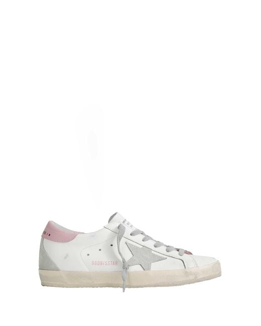 Golden Goose Deluxe Brand White Super-Star Sneakers