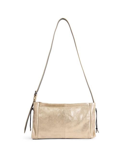 Maison Margiela Natural Drawstring Belt Shoulder Bag