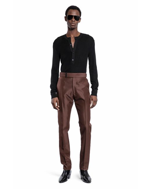 Tom Ford Brown Trousers for men