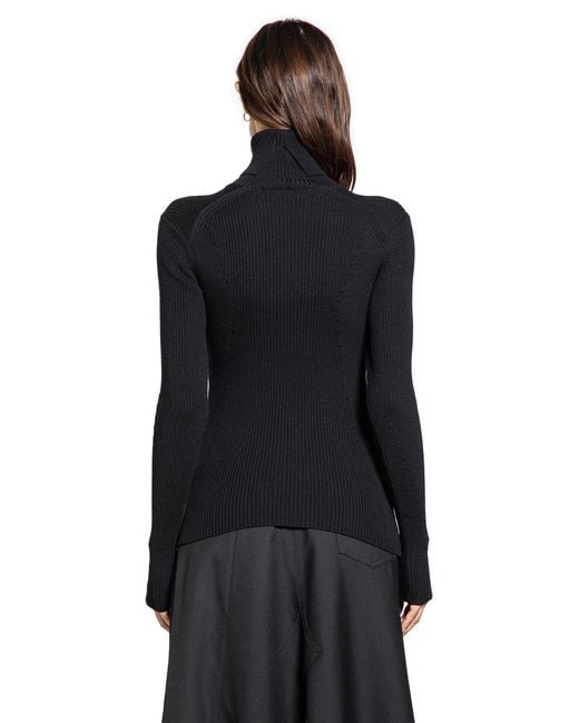 Junya Watanabe Black Wool Sweater