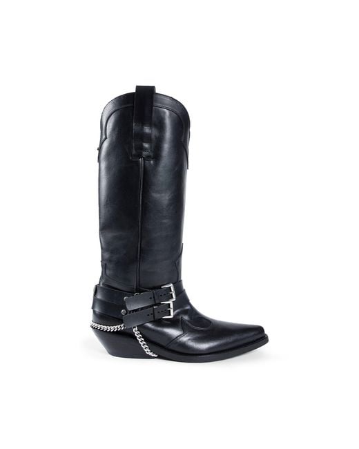 Ann Demeulemeester Blue Finnbo Santiago Boots for men