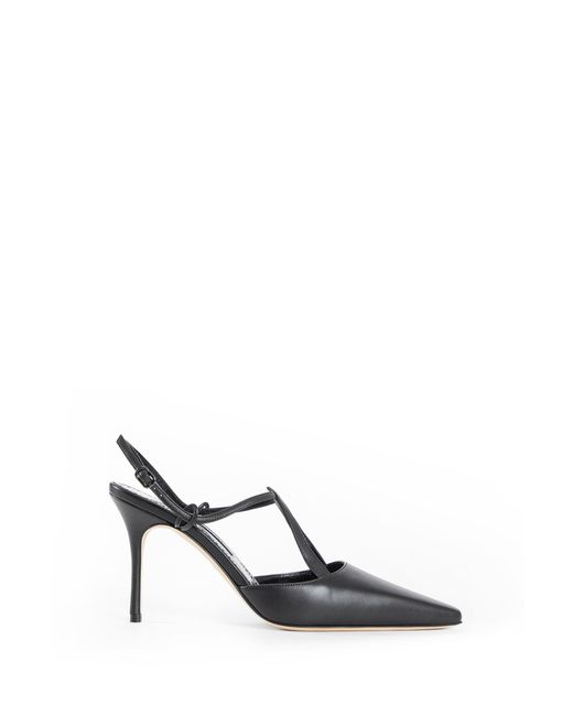 Manolo Blahnik White Pumps
