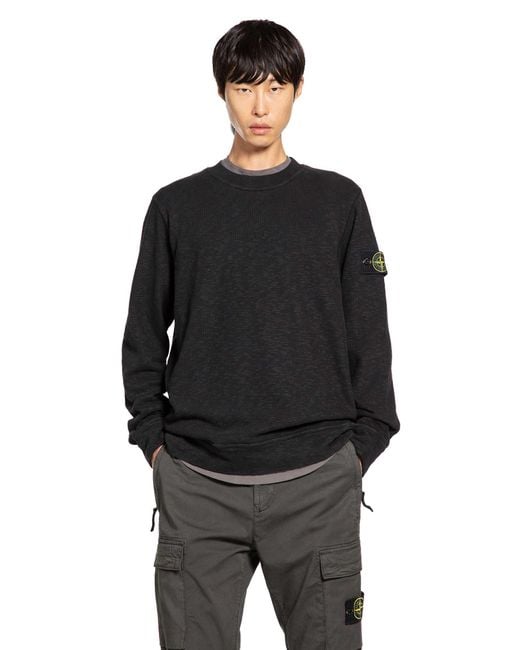 Stone Island Black 6100053 Sweatshirt for men