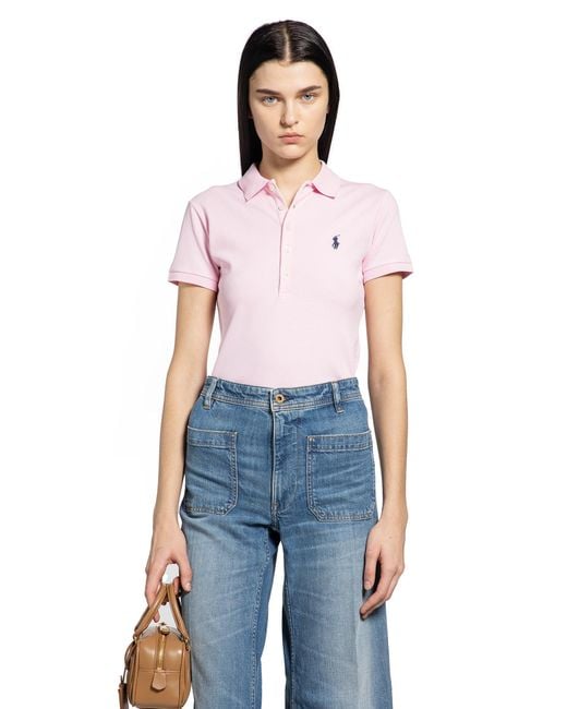 Polo Ralph Lauren Red Slim Fit Stretch Polo Shirt