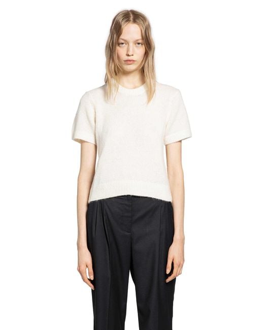 THE GARMENT White Verbier Mini Sweater