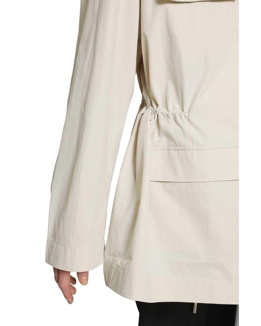 Totême  Natural Collared Drawstring Jacket