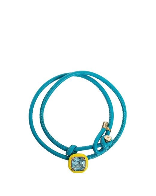 Bea Bongiasca Blue Choker With Topaz Pendant