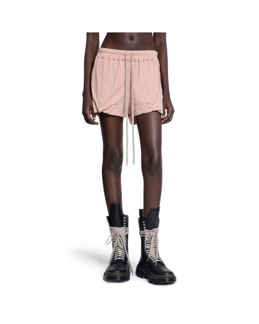 Rick Owens Pink Shorts