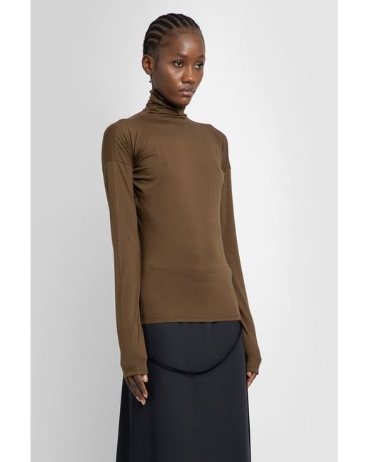 Lemaire Brown Tops