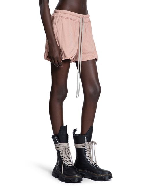 Rick Owens Pink Shorts