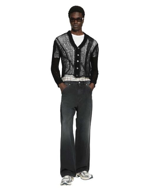 Our Legacy Black Academy Cardigan for men