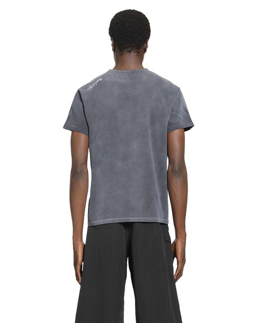 ERL Blue Puke T-Shirt for men