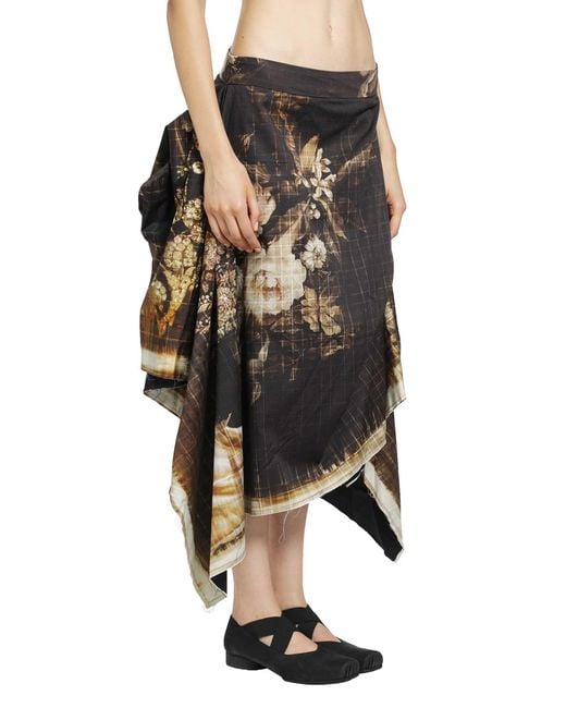 IA London Black Type One Hoisted Skirt