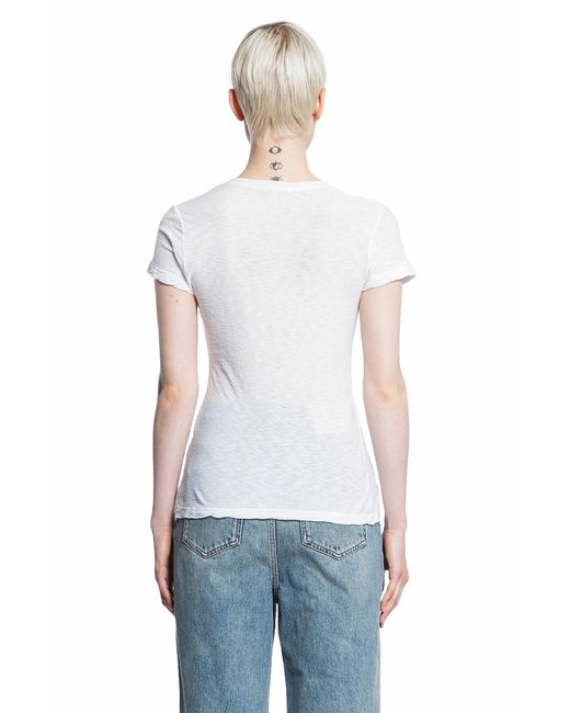 James Perse White T-shirts
