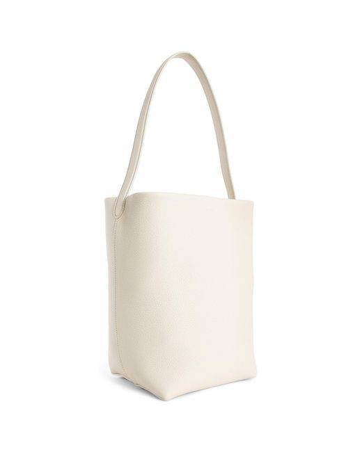 The Row White Medium N/s Park Tote
