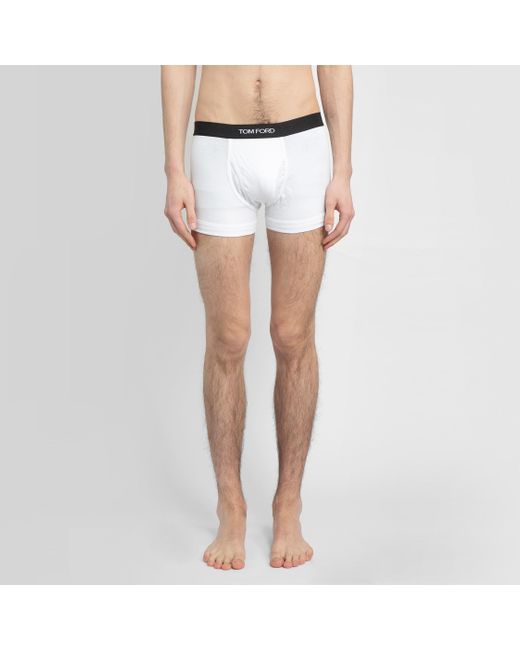 Tom Ford Cotton Underwear in White for Men - Lyst