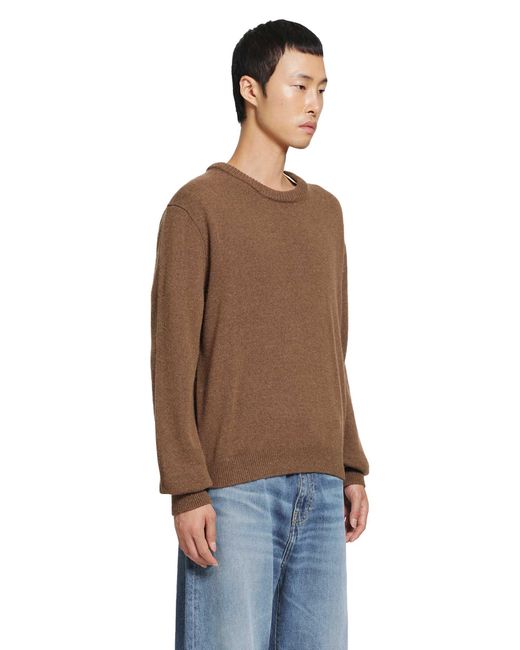 Lemaire Brown Sweater for men