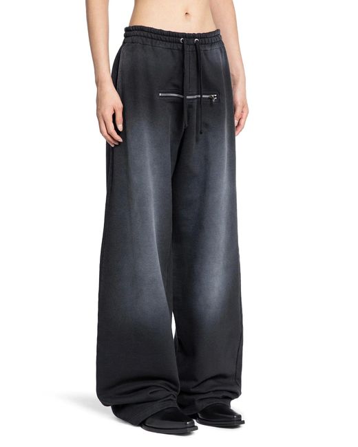 JORDANLUCA Black Robin Joggers for men