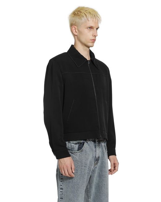Second Layer Black Herman Jacket for men