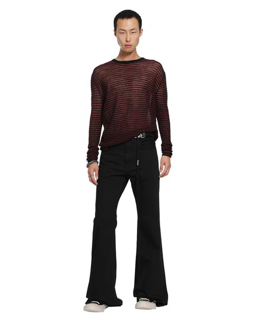 Ann Demeulemeester Red Racin Sweater for men