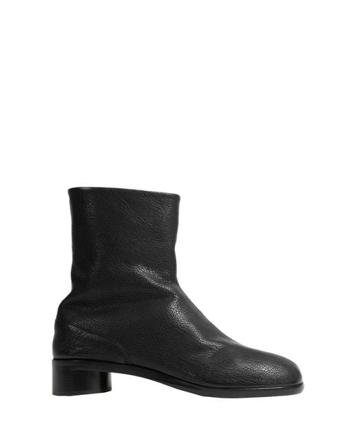 Maison Margiela Black Tabi Ankle Boots for men