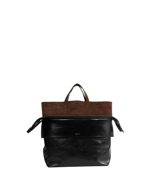 Loewe Black Large Switch Tote Bag for men
