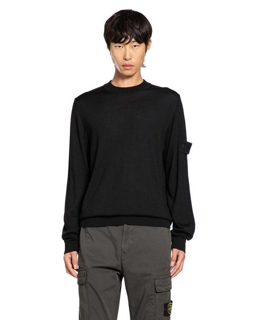 Stone Island Black 5100072 Sweater for men