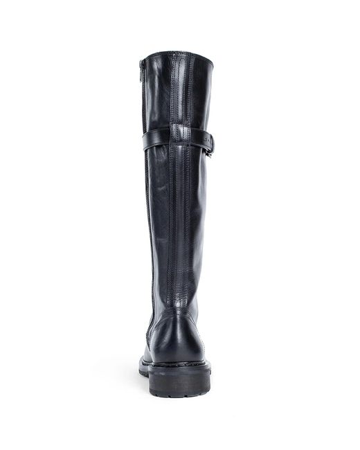 Ann Demeulemeester Black Boots
