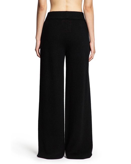 Uma Wang Black Wide Leg Pants