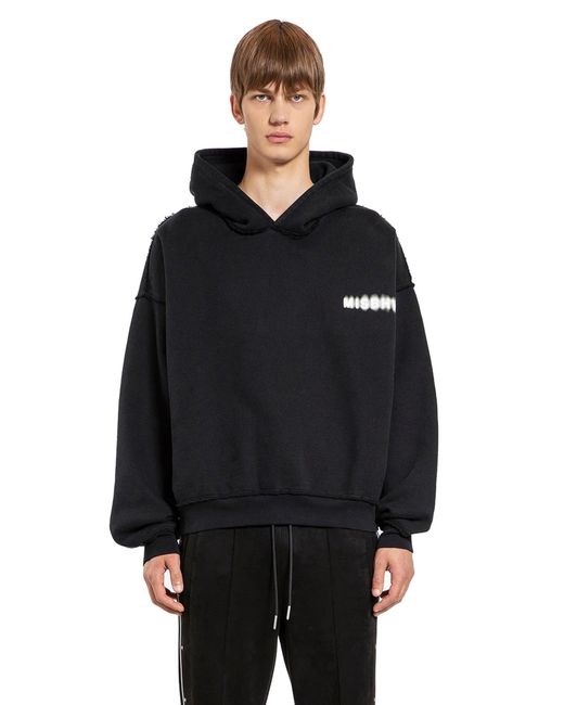 M I S B H V Black Community Hoodie for men