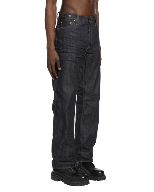 Mastercraft Union Black Showa Relaxed Jeans for men