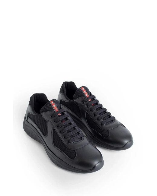 Prada Blue America's Cup Sneakers for men